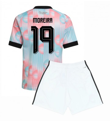 Belgien Diego Moreira #19 Replika Bortatröja Barn VM 2026 Kortärmad (+ Korta byxor)